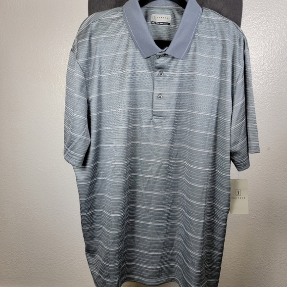PGA Tour Golf Polo Shirt UPF 20 - Picture 1 of 8